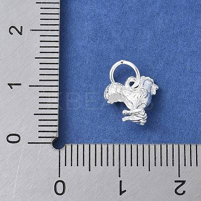 925 Sterling Silver 3D Chinese Zodiac Charms STER-P066-01S-10-1