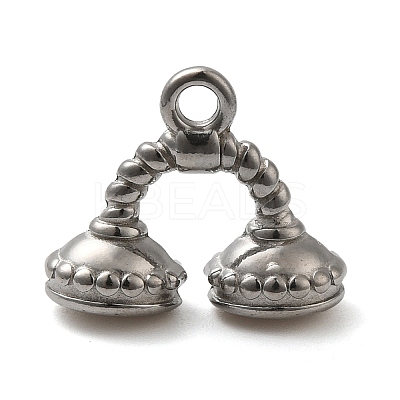 304 Stainless Steel Pendants STAS-M070-10P-1