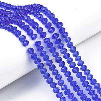 Glass Beads Strands EGLA-A044-T3mm-D31-1