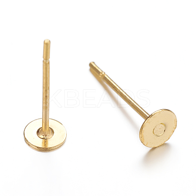 Stud Earring Findings X-KK-C2904-G-1