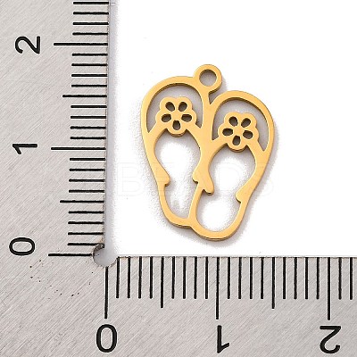 201 Stainless Steel Pendants LS-STAS-U016-03G-1