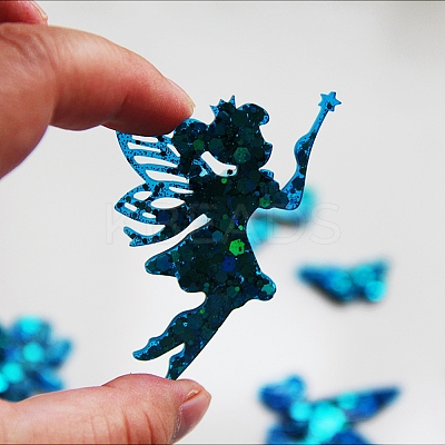 Fairy & Butterfly Cabochon DIY Silhouette Statue Silicone Molds LS-SIMO-R002-06-1