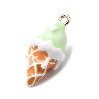 Alloy Enamel Pendants PALLOY-T094-02C-1