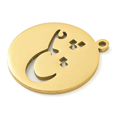 304 Stainless Steel Pendants LS-STAS-S142-07G-1