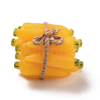 Opaque Resin Cabochons RESI-K017-02-1