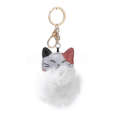 Cute Cat Keychain Plush Pendant for Bags and Wallets ST8043044-1