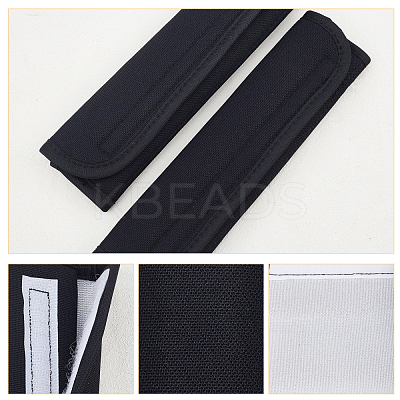 8Pcs 3 Style ABS Car Seatbelt Plug AJEW-FH0001-84-1