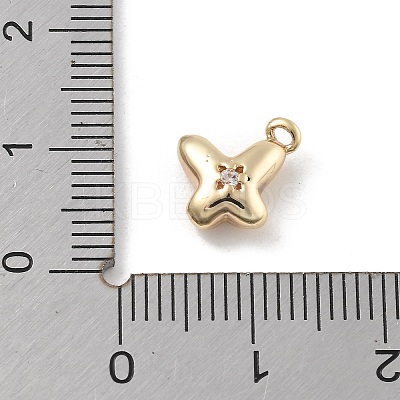 Brass Micro Pave Cubic Zirconia Pendants LS-KK-D283-17G-1