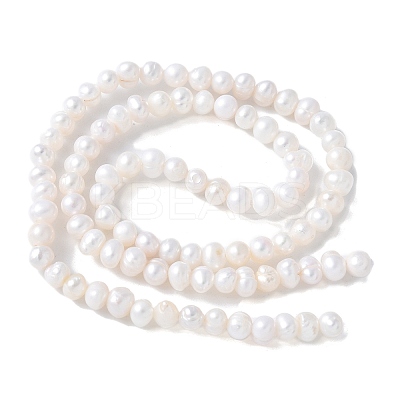 Natural Cultured Freshwater Pearl Beads Strands PEAR-I007-07N-04A-1