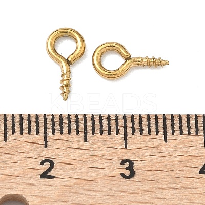 304 Stainless Steel Eye Pin Peg Bails STAS-Z178-11G-1