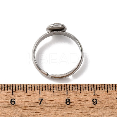 304 Stainless Steel Adjustable Ring Components STAS-B098-03A-P-1