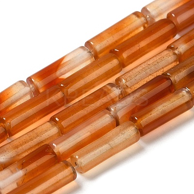 Natural Agate Beads Strands G-E612-B13-F-1