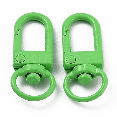 Zinc Alloy Baking Paint Swivel Snap Hooks Clasps PALLOY-H194-A08-1