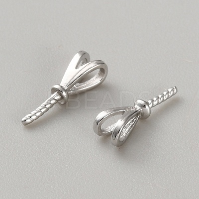 925 Sterling Silver Peg Bails STER-WH0005-25P-1
