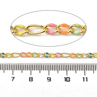 Brass Figaro Chains CHC-F020-12G-08-1