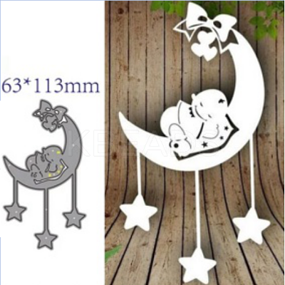 Carbon Steel Cutting Dies Stencils DIY-G029-10MP-1