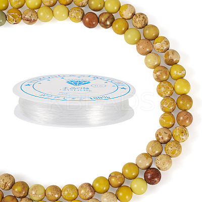 DIY Natural Regalite/Imperial Jasper/Sea Sediment Jasper Beads Bracelets  Making KIts DIY-TA0002-69E-1
