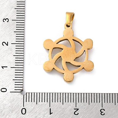 304 Stainless Steel Pendants STAS-L280-01G-01-1