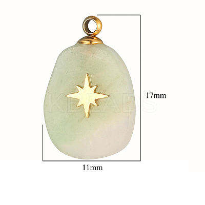 Natural New Jade Pendants FIND-PW0015-02A-03-1