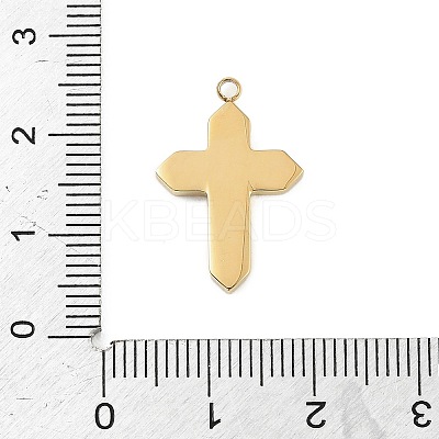 304 Stainless Steel Rhinestone Pendants STAS-P430-01A-G02-1