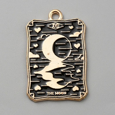 Alloy Enamel Pendants ENAM-WH0064-24D-1
