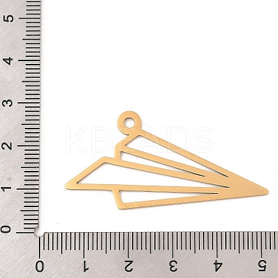 201 Stainless Steel Pendants STAS-Z109-03G-1