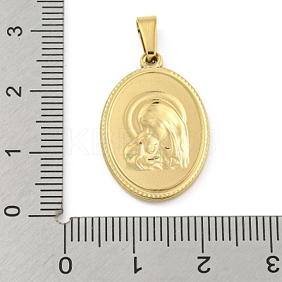 Ion Plating(IP) 304 Stainless Steel Pendants LS-STAS-B071-02A-01G-1