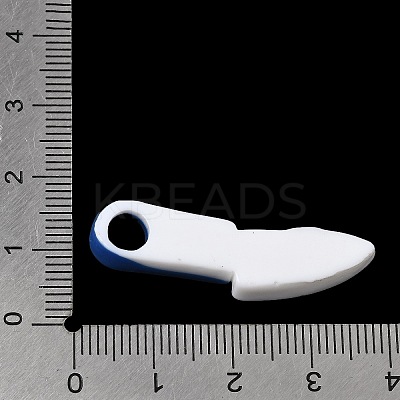 Opaque Resin Pendants RE-CBAFB71-01A-1