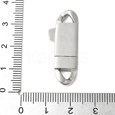 316 Surgical Stainless Steel Bayonet Clasps STAS-H234-12P-03-1