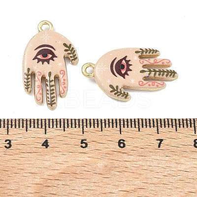 Printed Alloy Pendants PALLOY-P319-07K-16-1