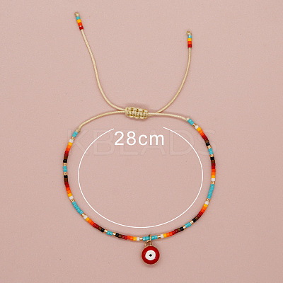Alloy Enamel Charm Bracelets IY1908-1-1