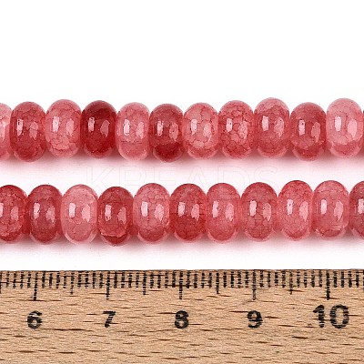 Glass Beads Strands X-GLAA-N059-5x8mm-23-1