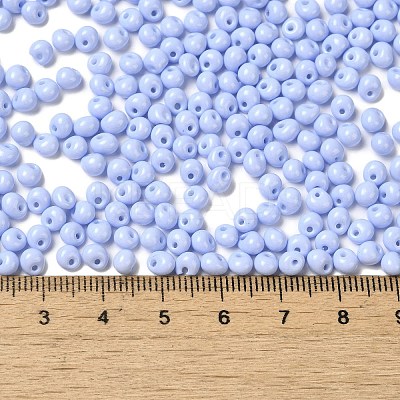 6/0 Opaque Baking Paint Glass Seed Beads X1-SEED-M012-02A-08-1