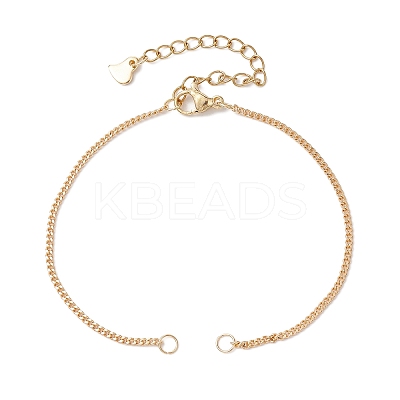 Brass Bracelet Makings AJEW-JB01278-01-1