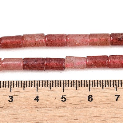 Natural Strawberry Quartz Beads Strands G-F832-B06-01A-1