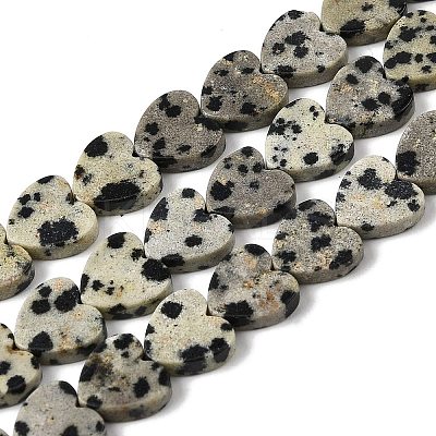 Natural Dalmatian Jasper Beads Strands G-M403-A31-03-1