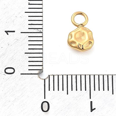 Ion Plating(IP) 304 Stainless Steel Charms STAS-P379-11G-1