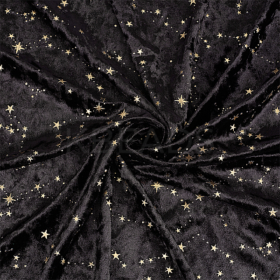 1M Velvet Spandex Fabric DIY-BC0017-52D-1