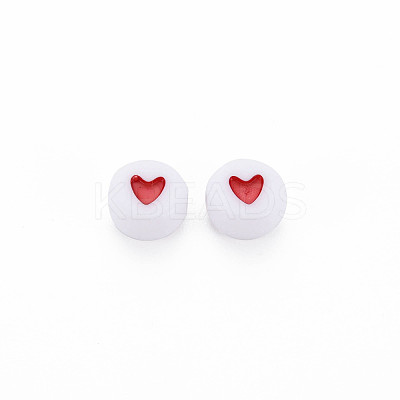 Acrylic Beads X-MACR-T009-08-1