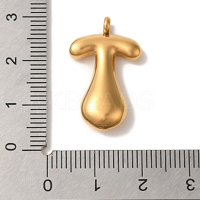 Ion Plating(IP) 304 Stainless Steel Pendants STAS-M017-08G-21-1
