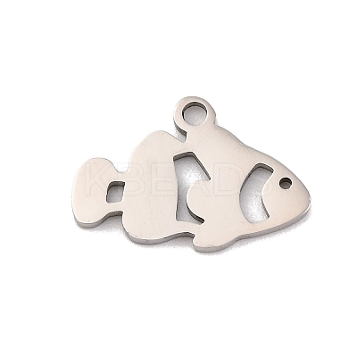 Non-Tarnish 201 Stainless Steel Pendants LS-STAS-U016-08P-06-1