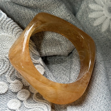 Square Resin Bangles for Women FS-WGA7CEA-03-1