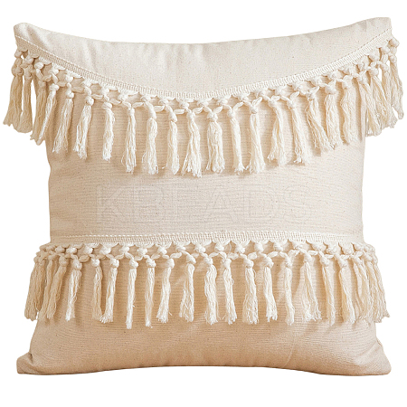 1PC Cotton Pillow Covers AJEW-DJ0004-04A-1