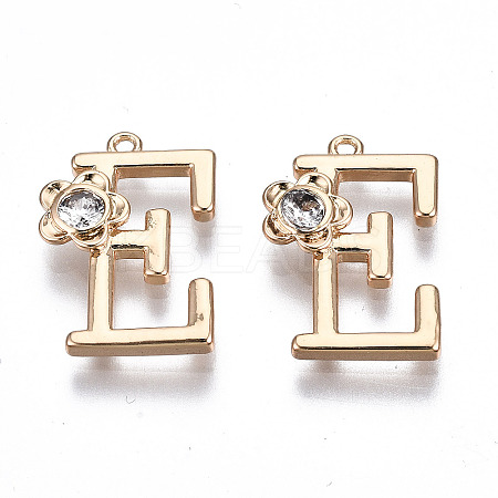 Brass Pendants KK-Q768-001G-E-1