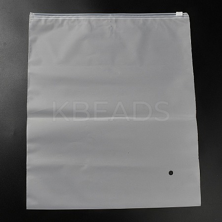 Transparent PE Jewelry Zip Top Storage Bags ABAG-H114-01B-1