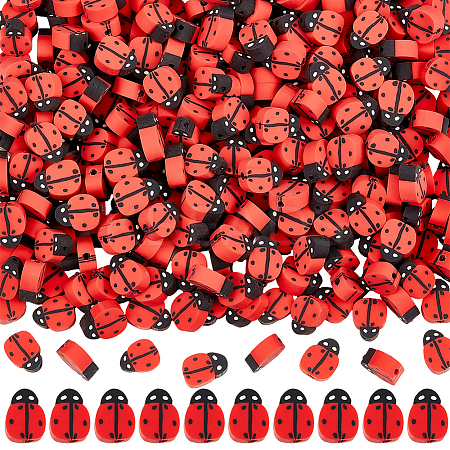 300Pcs Handmade Polymer Clay Bead CLAY-PA0001-45-1