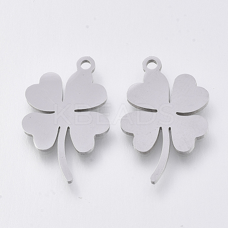 Non-Tarnish 201 Stainless Steel Pendants X-STAS-S110-051P-1