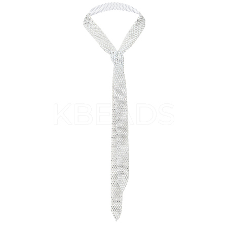 Alloy Crystal Rhinestone Ties AJEW-WH20006-208B-1