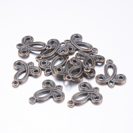 Tibetan Style Alloy Links/Connectors LS-RLF9355Y-NF-1