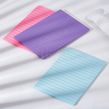 3Pcs 3 Colors Paper Sticky Note Pads DIY-LP0002-29-1